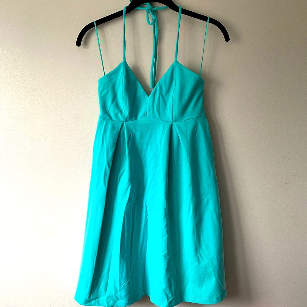 NWOT Susana Monaco Halter Dress Sz M
